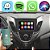 Kit Multimídia Hyundai Veloster 2011-2016 7" Polegadas 2-32Gb GPS TV Android-Auto CarPlay Comando de voz Google Siri - Imagem 2