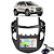 Kit Multimídia Tracker (2013-2016) 7" Polegadas 2-32Gb GPS TV Android-Auto CarPlay Comando de voz Google Siri - Imagem 1