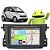 Kit Multimídia Smart Fortwo (2013-2016) 7" Polegadas 2-32Gb GPS TV Android-Auto CarPlay Comando de voz Google Siri - Imagem 1