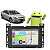 Kit Multimídia Malibu (2010-2013) 7" Polegadas 2-32Gb GPS TV Android-Auto CarPlay Comando de voz Google Siri - Imagem 1