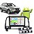 Kit Multimídia Santa Fé 2006-2012 9” Carplay Android Auto GPS Integrado TV Online Assistente de Voz (Google/Siri) - Imagem 1