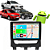 Kit Multimídia Carplay Android Auto 9” Siena Strada 2012-2020 Google Assistente Siri Câmera de Ré - Imagem 9