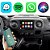Kit Multimídia Carplay Android Auto 9” Master 2013-2024 GPS TV Online Google Assistente Siri Câmera de Ré - Imagem 2
