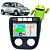Kit Multimídia Carplay Android Auto 9” SpaceFox 2003-2009 GPS TV Online Google Assistente Siri + Câmera de Ré - Imagem 1