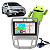 Kit Multimídia Carplay Android Auto 9” Honda City 2009-2014 GPS TV Online Google Assistente Siri Câmera de Ré - Imagem 3