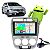 Kit Multimídia Carplay Android Auto 9” Honda City 2009-2014 GPS TV Online Google Assistente Siri Câmera de Ré - Imagem 1