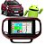 Kit Multimídia Fiat Toro (2016-2023) 7" Polegadas 2-32Gb GPS TV Android-Auto CarPlay Comando de voz Google Siri - Imagem 1