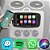 Kit Multimídia Focus (2009-2013) 7" Polegadas 2-32Gb GPS TV Android-Auto CarPlay Comando de voz Google Siri - Imagem 10