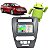 Kit Multimídia Ford Fusion (2009-2012) 7" Polegadas 2-32Gb GPS TV Android-Auto CarPlay Comando de voz Google Siri - Imagem 1