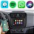 Kit Multimídia Renault Sandero Logan (2015-2024) 7" Polegadas 2-32Gb GPS TV Android-Auto CarPlay Comando de voz - Imagem 2