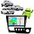 Kit Multimídia Carplay Android Auto 9” Gol Saveiro Voyage G6 2012-2016 Google Assistente Siri Câmera de Ré - Imagem 1