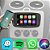 Kit Multimídia Focus (2009-2013) 7" Polegadas 2-32Gb GPS TV Android-Auto CarPlay Comando de voz Google Siri - Imagem 2