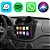 Kit Multimídia Carplay Android Auto 9” Palio Essence Sporting Attractive 2012-2017 + Câmera de Ré - Imagem 2