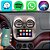 Kit Multimídia Fiat Grand Siena (2013-2021) 7" Polegadas 2-32Gb GPS TV Android-Auto CarPlay Comando de voz Google Siri - Imagem 9