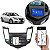 Kit Multimidia Android-Auto Cruze 2011-2016 7" MP5 Carplay + Câmera de ré - Imagem 8