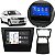 Kit Multimidia Android-Auto Celta 2006-2016 7" MP5 Carplay + Câmera de ré - Imagem 9