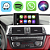 Kit Multimídia Carplay Android Auto 9” BMW Serie 1 116i 118i 2013-2015 Google Assistente Siri Câmera de Ré - Imagem 2