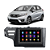 Kit Multimídia Android Honda Fit e WRV 2015 a 2021 7'' Polegadas 1GB-16GB GPS Bluetooth WiFi TV Online - Imagem 2