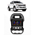 Kit Multimídia Android Ford Ranger (2012- 2016) 7'' Polegadas 1-16GB GPS TV Online Bluetooth WiFi - Imagem 1