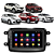 Kit Multimídia Android Sandero Kwid Captur Logan Duster (2011-2020) 7'' Polegadas 1-16GB GPS TV Online - Imagem 1