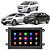 Kit Multimídia Android Onix Prisma Spin Cobalt 2013 A 2019 7'' Polegadas 1-16GB GPS TV Online Bluetooth WiFi - Imagem 1