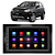 Kit Multimídia Android Captiva 2008 A 2017 7'' Polegadas 1GB-16GB GPS Bluetooth WiFi TV Online - Imagem 1