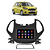 Kit Multimídia Android Ford Ka 2015 A 2017 7'' Polegadas 1-16GB GPS TV Online Bluetooth WiFi - Imagem 10