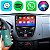 Kit Multimídia 9" Polegadas Android CarPlay 2/32GB Peugeot 207 2009-2015 GPS WiFi + Câmera - Imagem 2