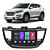 Kit Multimídia Android Tucson 2017-2024 9" Tv Online GPS Bluetooth WiFi USB Rádio FM - Imagem 1