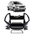 MOLDURA PAINEL Multimídia Ford KA 20150-2017 1/2 DIN - Imagem 8