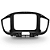 Moldura Painel 2 Din Fiat Uno 2015-2021 - 7 Polegadas para Central Multimídia Mp5 - Imagem 6