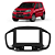 Moldura Painel 2 Din Fiat Uno 2015-2021 - 7 Polegadas para Central Multimídia Mp5 - Imagem 8