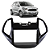 Moldura Painel 2 Din Ford Ka 2015 a 2017 com Computador de Bordo - 7 Polegadas para Central Multimídia MP5 - Imagem 9