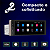 Kit Multimídia Android 1 Din CarPlay Volkswagen Gol Saveiro Voyage G7 2018-2021 2/32GB - Imagem 3