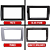Moldura Painel Fiat Bravo 2 Din 2011 a 2016 - 7 Polegadas - Imagem 3