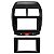 Moldura Painel Mitsubishi ASX 2010 a 2022 - Para Central Multimídia (7 ou 9 Polegadas) - Imagem 4