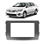 Moldura Painel Toyota Corolla 2009-2013 2 Din Preto Multimidia Dvd Padrão Japonês Chinês - Imagem 2
