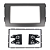 Moldura Painel Toyota Corolla 2009-2013 2 Din Preto Multimidia Dvd Padrão Japonês Chinês - Imagem 6