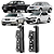 MOLDURA PAINEL COROLLA 03/08 ETIOS HILUX 05/11 2 DIN TOYOTA - Imagem 1