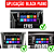 MOLDURA PAINEL COROLLA 03/08 ETIOS HILUX 05/11 2 DIN TOYOTA - Imagem 9