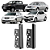 MOLDURA PAINEL COROLLA 03/08 ETIOS HILUX 05/11 2 DIN TOYOTA - Imagem 8