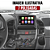 Moldura 2 Din Fiat Ducato 2006 a 2015 Preto Multimídia Padrão Chinês Japonês - Imagem 4