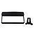 MOLDURA PAINEL FOCUS 00/08 1 DIN PRETO FORD (EXPEX) - Imagem 2