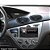 MOLDURA PAINEL FOCUS 00/08 1 DIN PRETO FORD (EXPEX) - Imagem 4