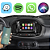 Kit Multimídia Uno 2015-2021 7" Polegadas 2-32Gb GPS TV Android-Auto CarPlay Comando de voz Google Siri - Imagem 2