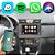 Kit Multimídia Stilo 2003-2011 7" Polegadas 2-32Gb GPS TV Android-Auto CarPlay Comando de voz Google Siri - Imagem 2