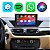 Kit Multimídia Android 9" Polegadas CarPlay BMW X1 2010-2015 + Câmera De Ré - Imagem 2