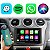 Kit Multimídia Carplay Android Auto 2GB 32GB 9” Polegadas Captiva 2008-2017 GPS Google Assistente Siri - Imagem 2
