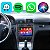 Kit Multimídia Carplay Android Auto 2GB 32GB 9” Polegadas Classe C Sport Coupe 2002-2004 GPS Google Assistente Siri - Imagem 2