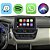Kit Multimídia Carplay Android Auto 9” Corolla Cross 2020-2022 GPS TV Online Google Assistente Siri Câmera de Ré - Imagem 2